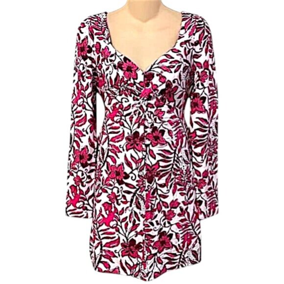 Lilly Pulitzer Anne Skirted Romper in Elderflower Blossom NWT - Size Large - Picture 6 of 8